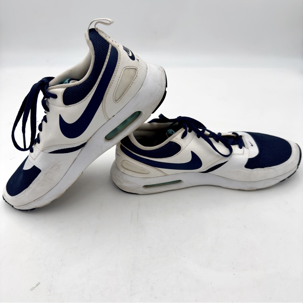 NIKE AIR MAX VISION Sz 11 Mens Running Shoes 918230-400 Sneakers Navy White